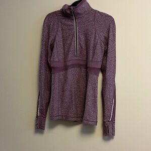 Lululemon Athletica Heathered Purple Sweatshirt